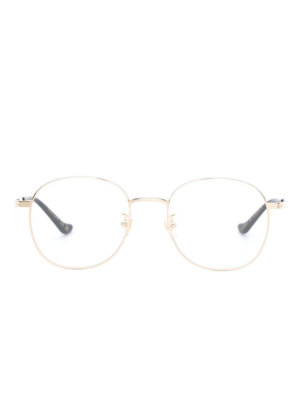 Gucci Eyewear GG1496OA Brille mit rundem Gestell - Gold von Gucci Eyewear