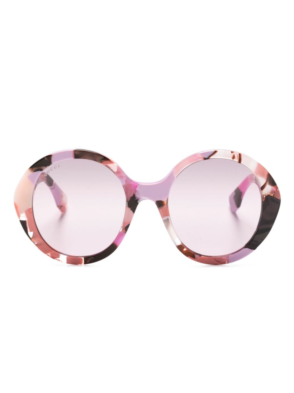 Gucci Eyewear Runde GG1628S Sonnenbrille - Rosa von Gucci Eyewear