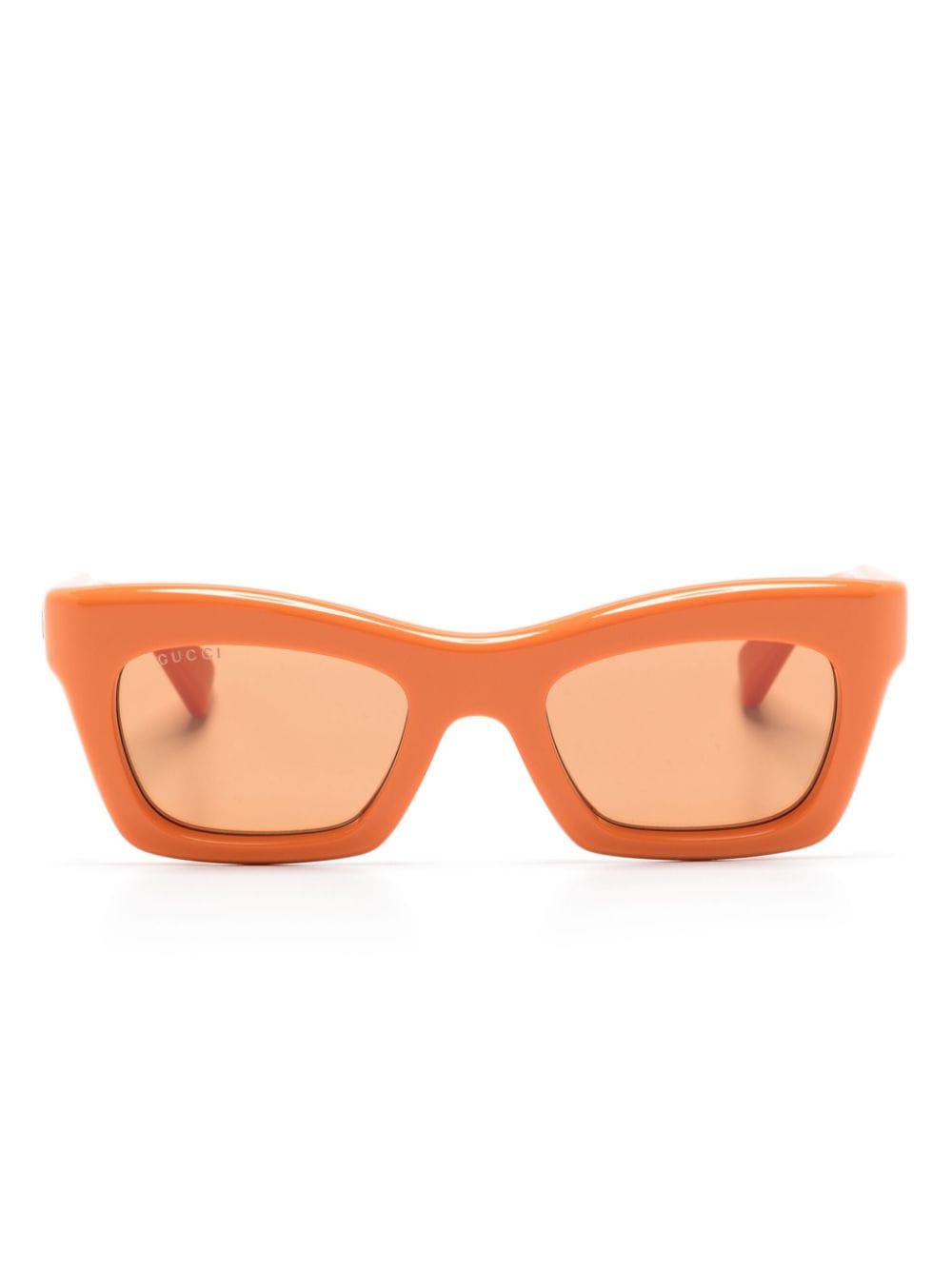 Gucci Eyewear GG1773S Sonnenbrille mit Butterfly-Gestell - Orange von Gucci Eyewear