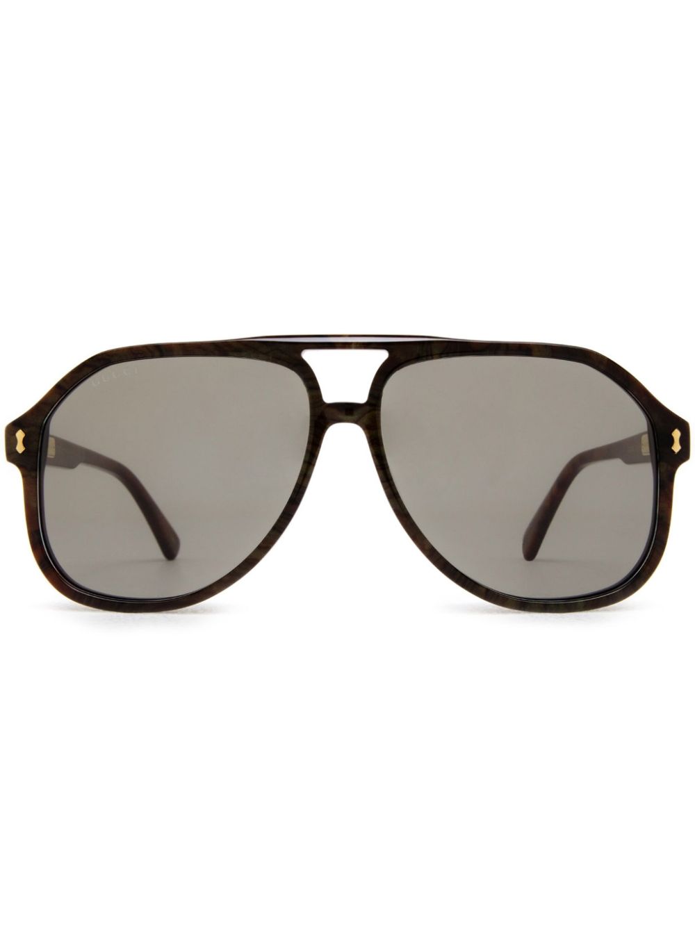 Gucci Eyewear Getönte Pilotenbrille - Braun von Gucci Eyewear