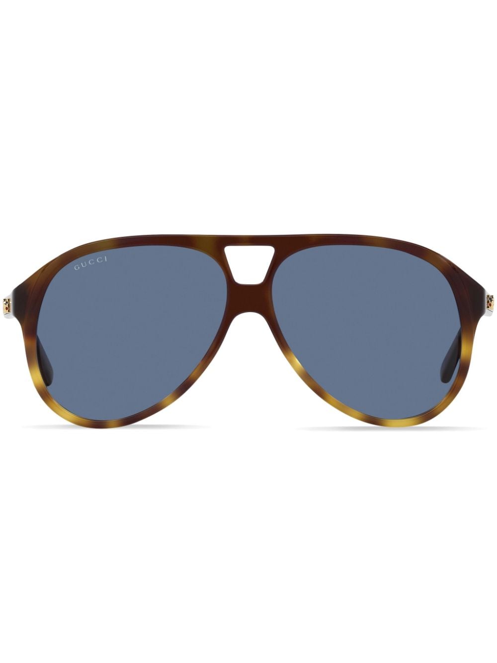 Gucci Eyewear Pilotenbrille mit GG - Grün von Gucci Eyewear