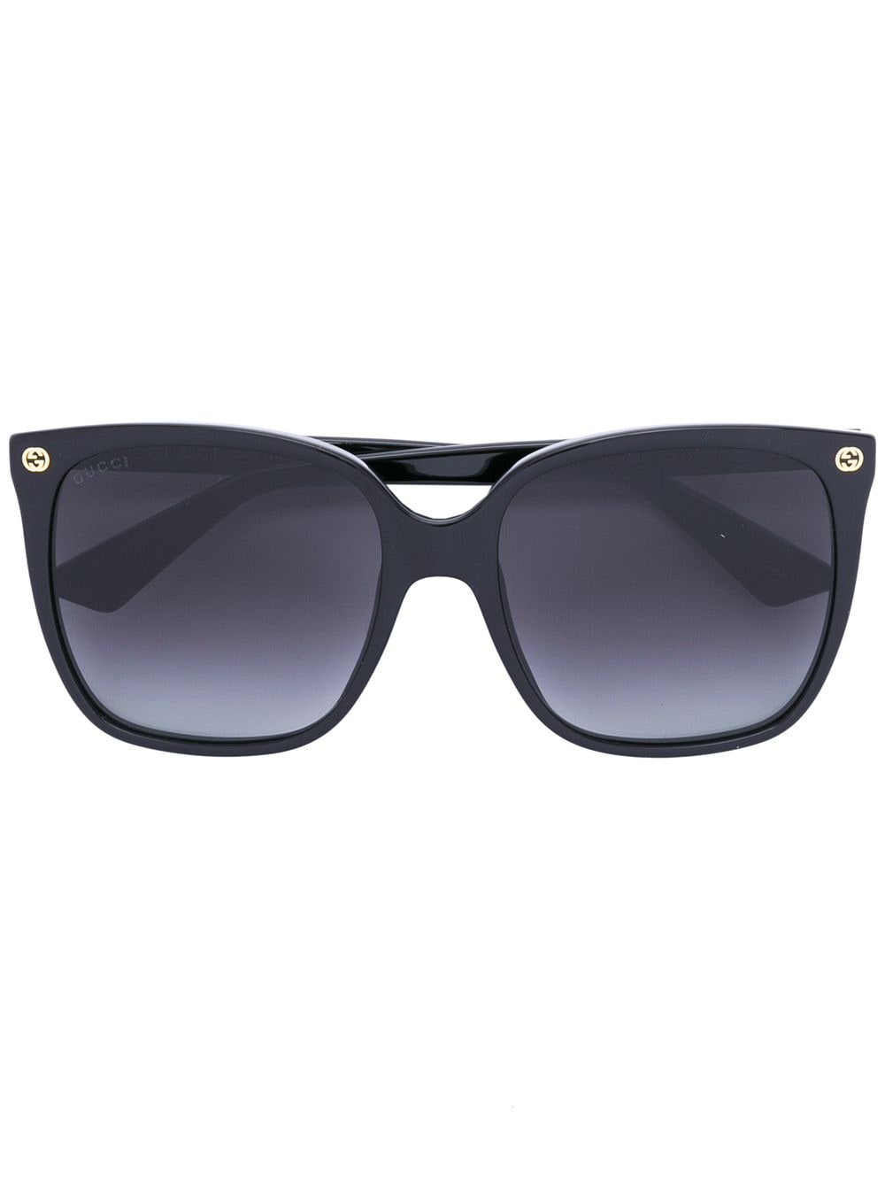 Gucci Eyewear Oversized-Sonnenbrille mit Farbverlauf - Schwarz von Gucci Eyewear