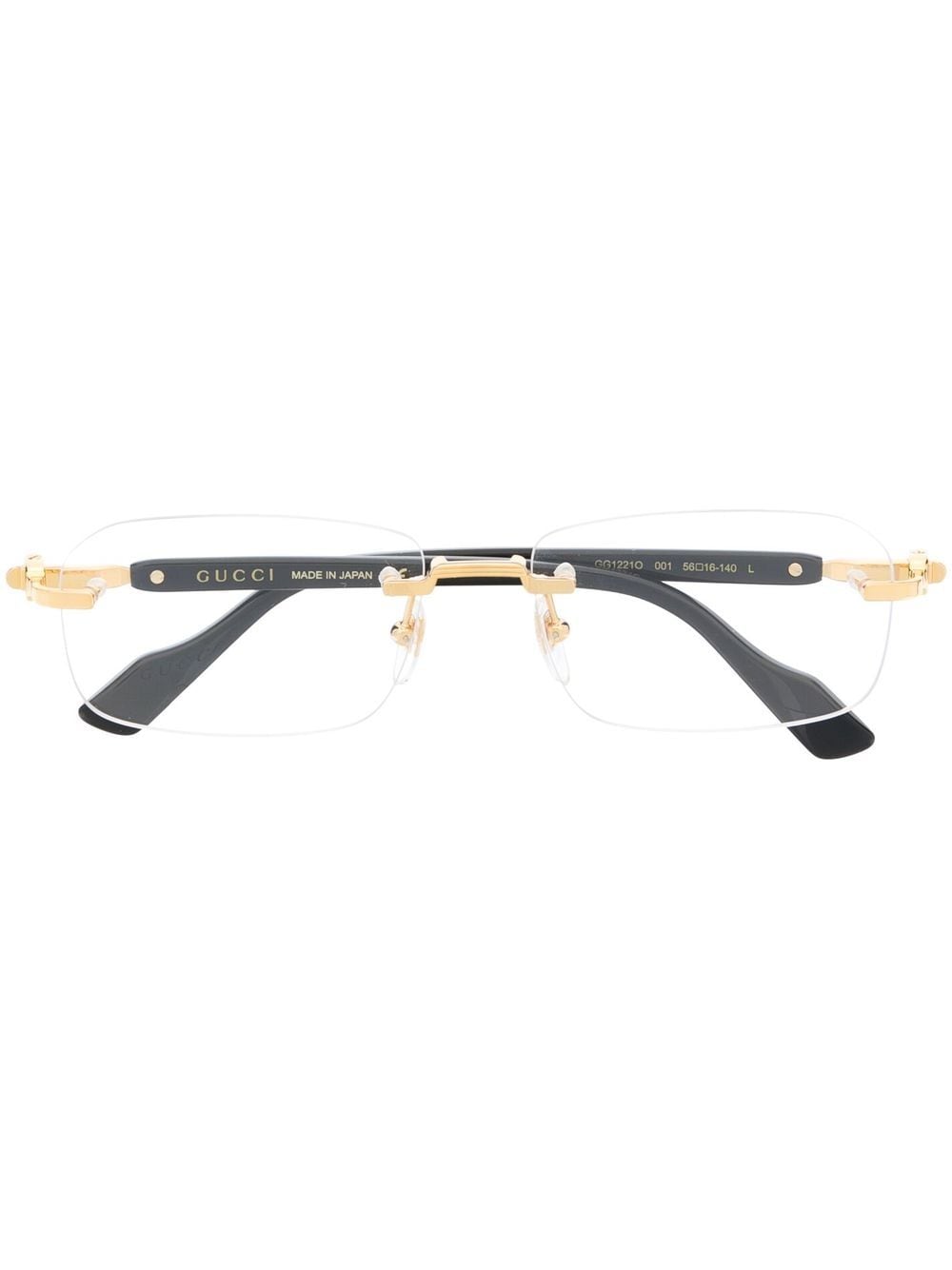 Gucci Eyewear Rahmenlose Brille - Gold von Gucci Eyewear