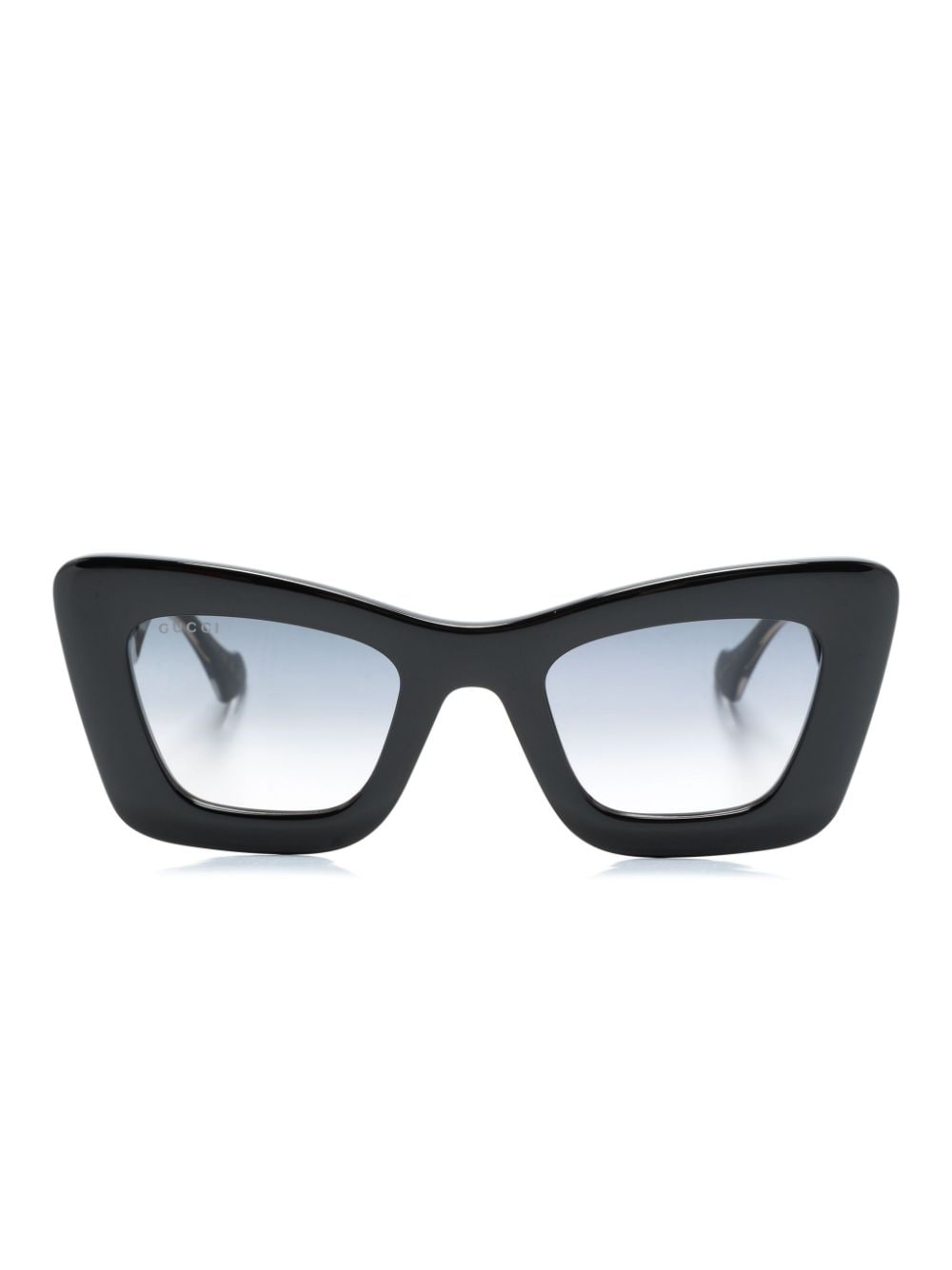 Gucci Eyewear Sonnenbrille mit Butterfly-Gestell - Schwarz von Gucci Eyewear