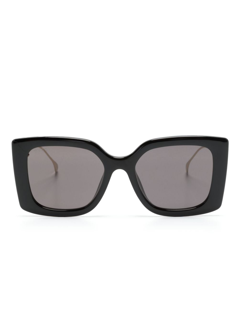 Gucci Eyewear Sonnenbrille mit Oversized-Gestell - Schwarz von Gucci Eyewear