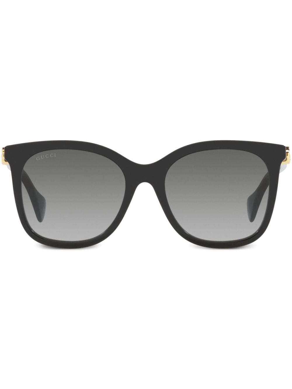 Gucci Eyewear Sonnenbrille mit Oversized-Gestell - Schwarz von Gucci Eyewear