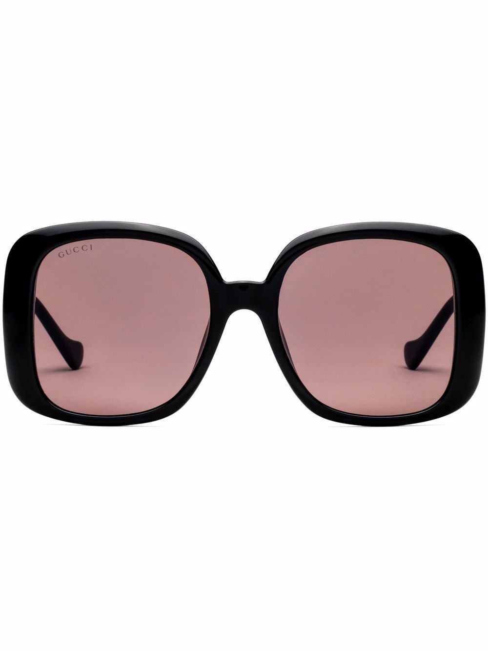 Gucci Eyewear Sonnenbrille mit Oversized-Gestell - Schwarz von Gucci Eyewear