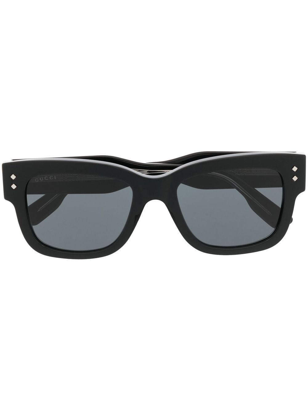 Gucci Eyewear Sonnenbrille mit eckigem Gestell - Schwarz von Gucci Eyewear