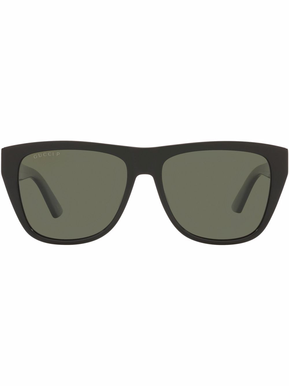 Gucci Eyewear Sonnenbrille mit eckigem Gestell - Schwarz von Gucci Eyewear