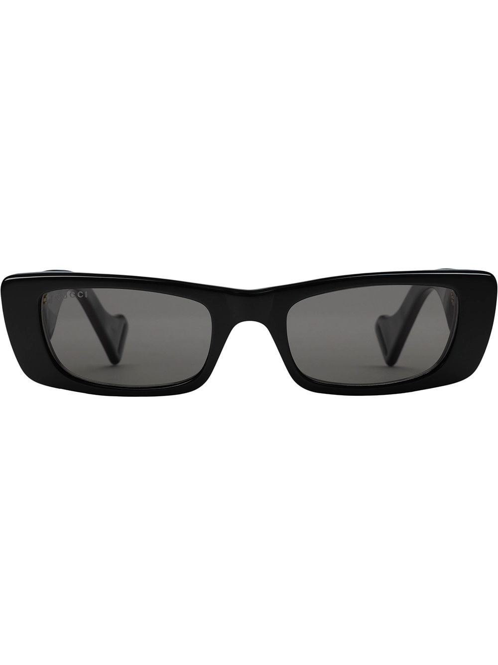 Gucci Eyewear Sonnenbrille mit eckigem Gestell - Schwarz von Gucci Eyewear