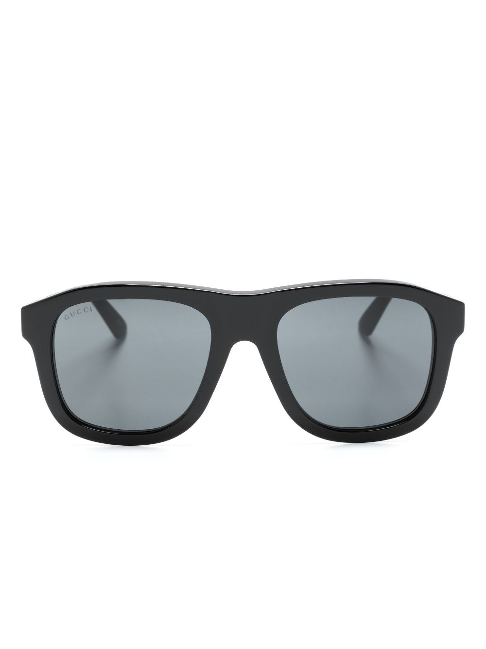 Gucci Eyewear Sonnenbrille mit eckigem Gestell - Schwarz von Gucci Eyewear