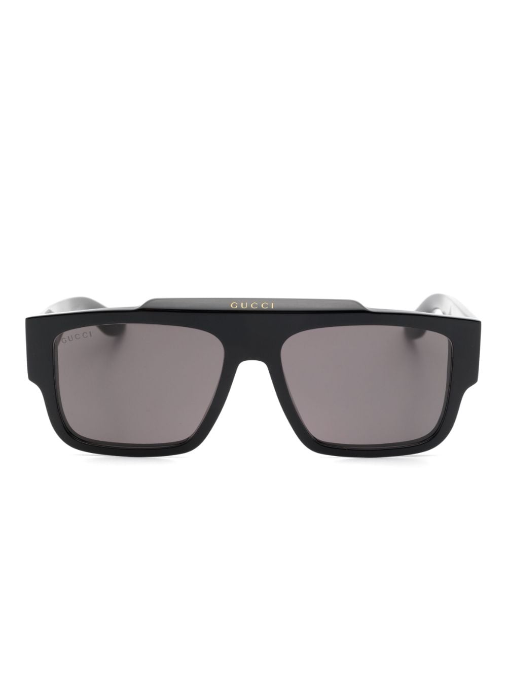 Gucci Eyewear Sonnenbrille mit eckigem Gestell - Schwarz von Gucci Eyewear