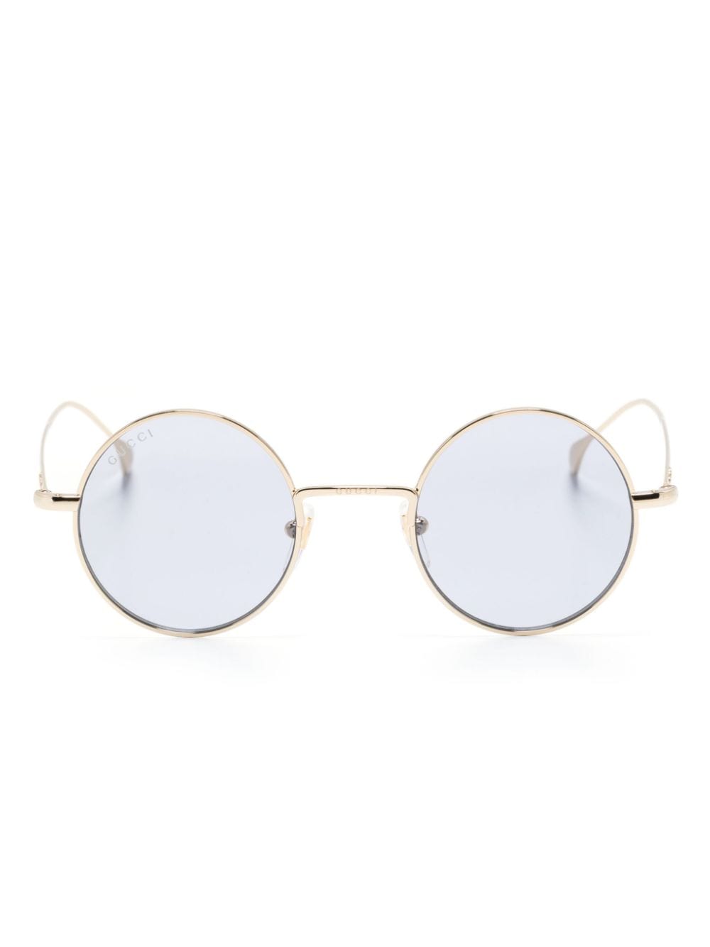 Gucci Eyewear Sonnenbrille mit rundem Gestell - Gold von Gucci Eyewear