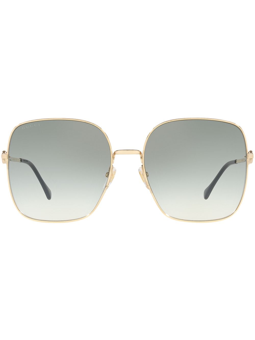 Gucci Eyewear Verzierte Sonnenbrille - Gold von Gucci Eyewear