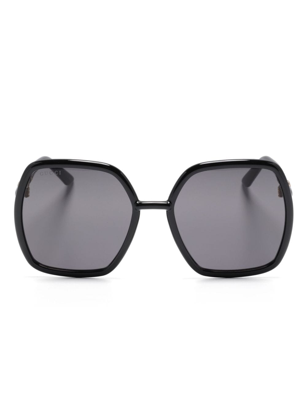 Gucci Eyewear Verzierte Sonnenbrille - Schwarz von Gucci Eyewear