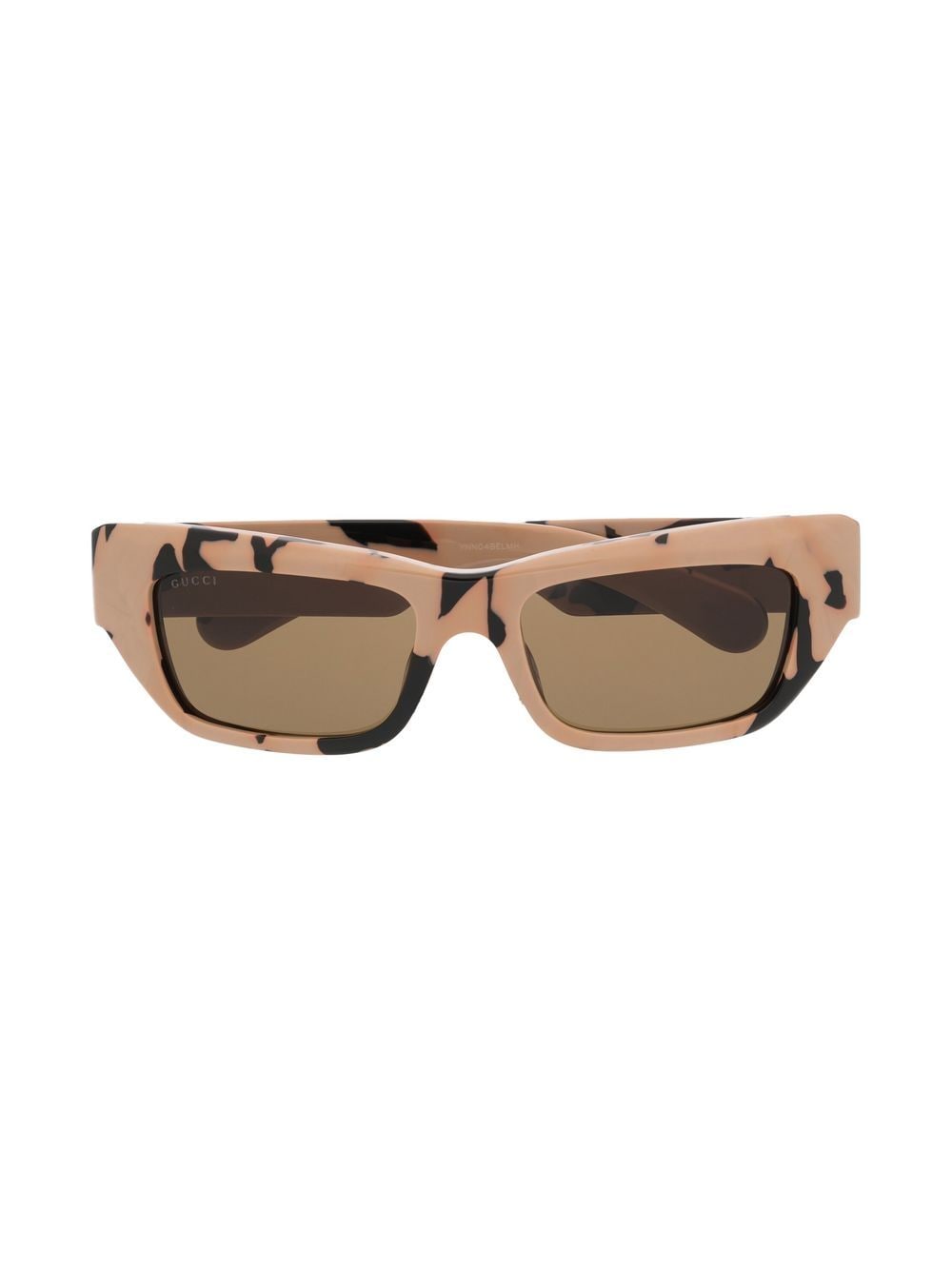 Gucci Eyewear Sonnenbrille mit Camouflagemuster - Nude von Gucci Eyewear