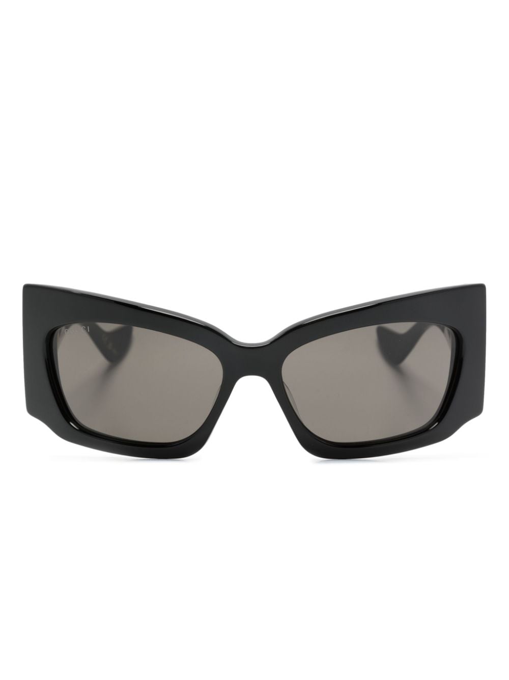 Gucci Eyewear Sonnenbrille mit geometrischem Gestell - Schwarz von Gucci Eyewear