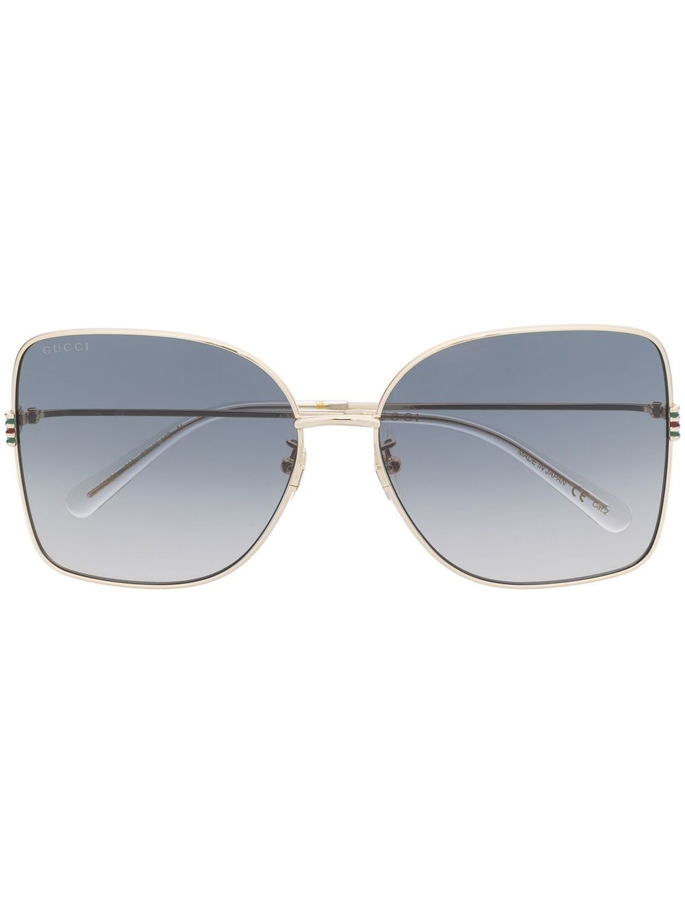 Gucci Eyewear Brille mit Farbverlauf - Gold von Gucci Eyewear