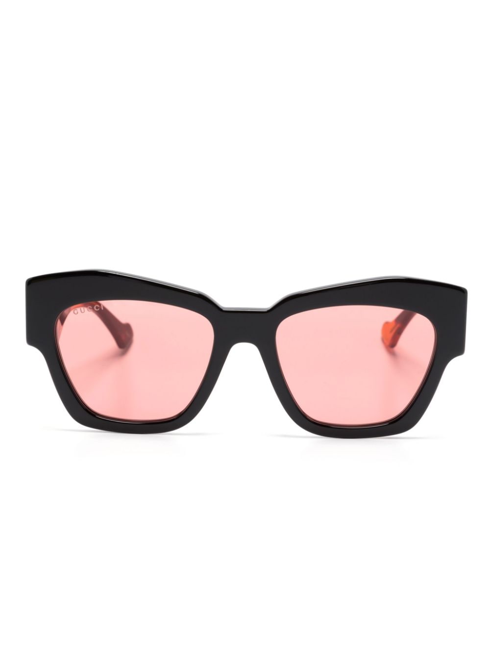 Gucci Eyewear Sonnenbrille mit Oversized-Gestell - Schwarz von Gucci Eyewear