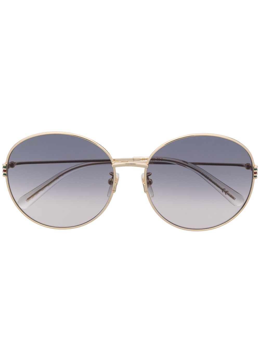 Gucci Eyewear Runde Sonnenbrille - Gold von Gucci Eyewear