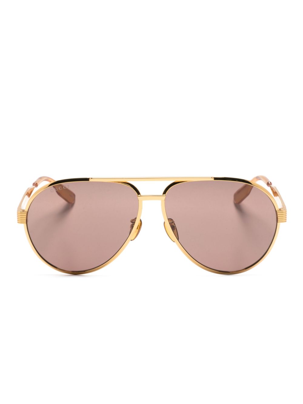 Gucci Eyewear Getönte Pilotenbrille - Gold von Gucci Eyewear