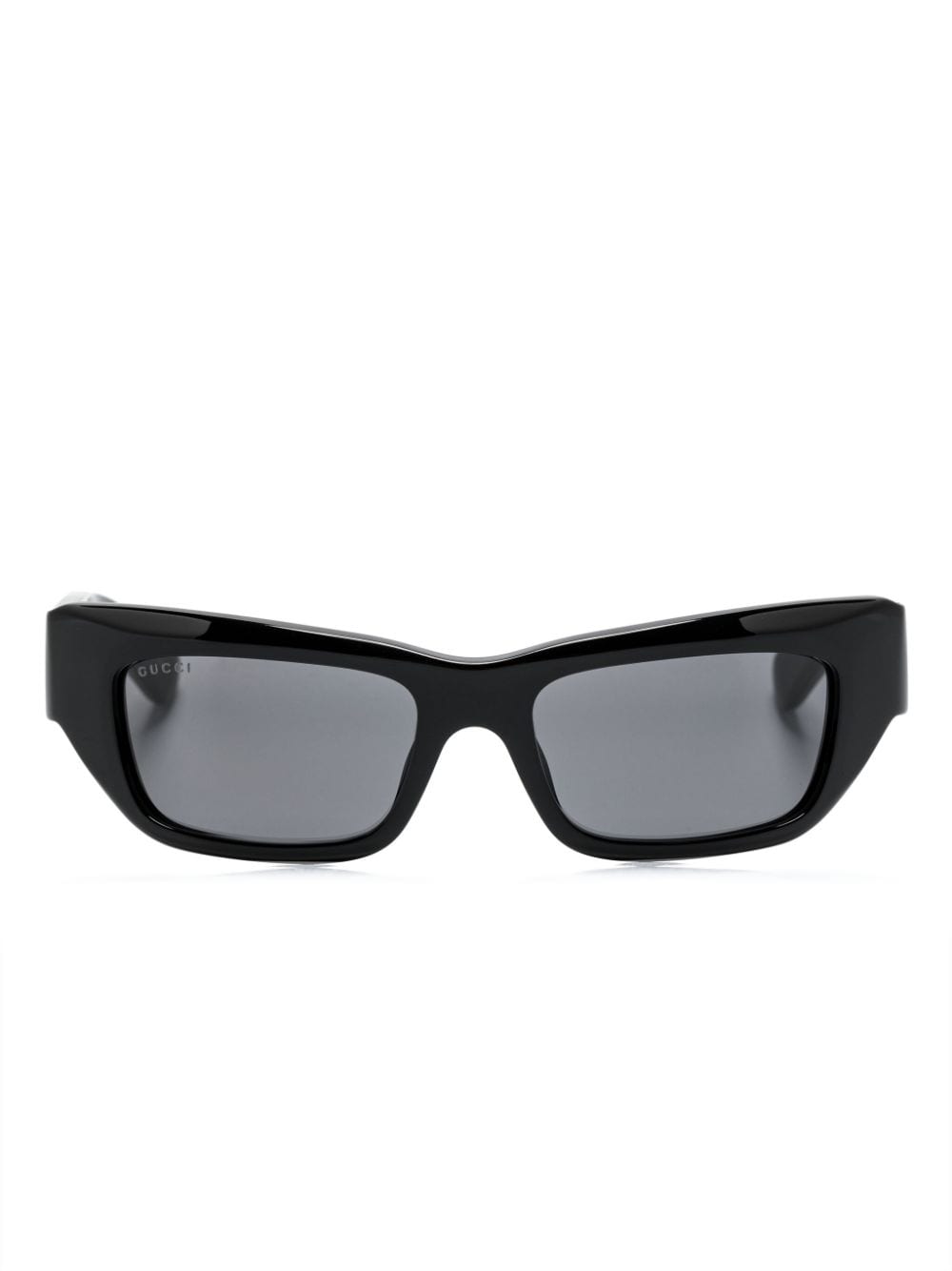 Gucci Eyewear Sonnenbrille mit eckigem Gestell - Schwarz von Gucci Eyewear