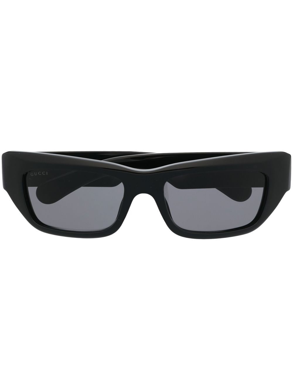 Gucci Eyewear Sonnenbrille mit eckigem Gestell - Schwarz von Gucci Eyewear