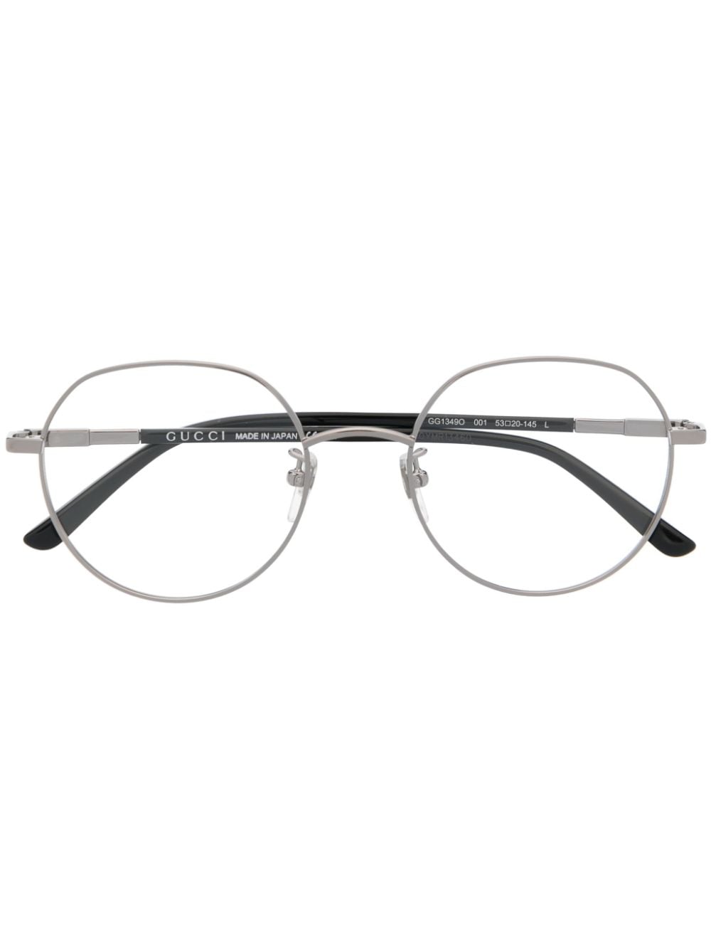 Gucci Eyewear Brille mit rundem Gestell - Silber von Gucci Eyewear