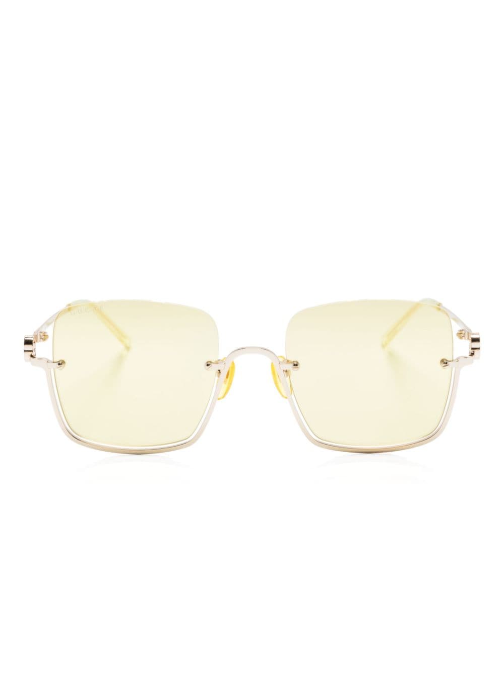 Gucci Eyewear Klassische Sonnenbrille - Gold von Gucci Eyewear