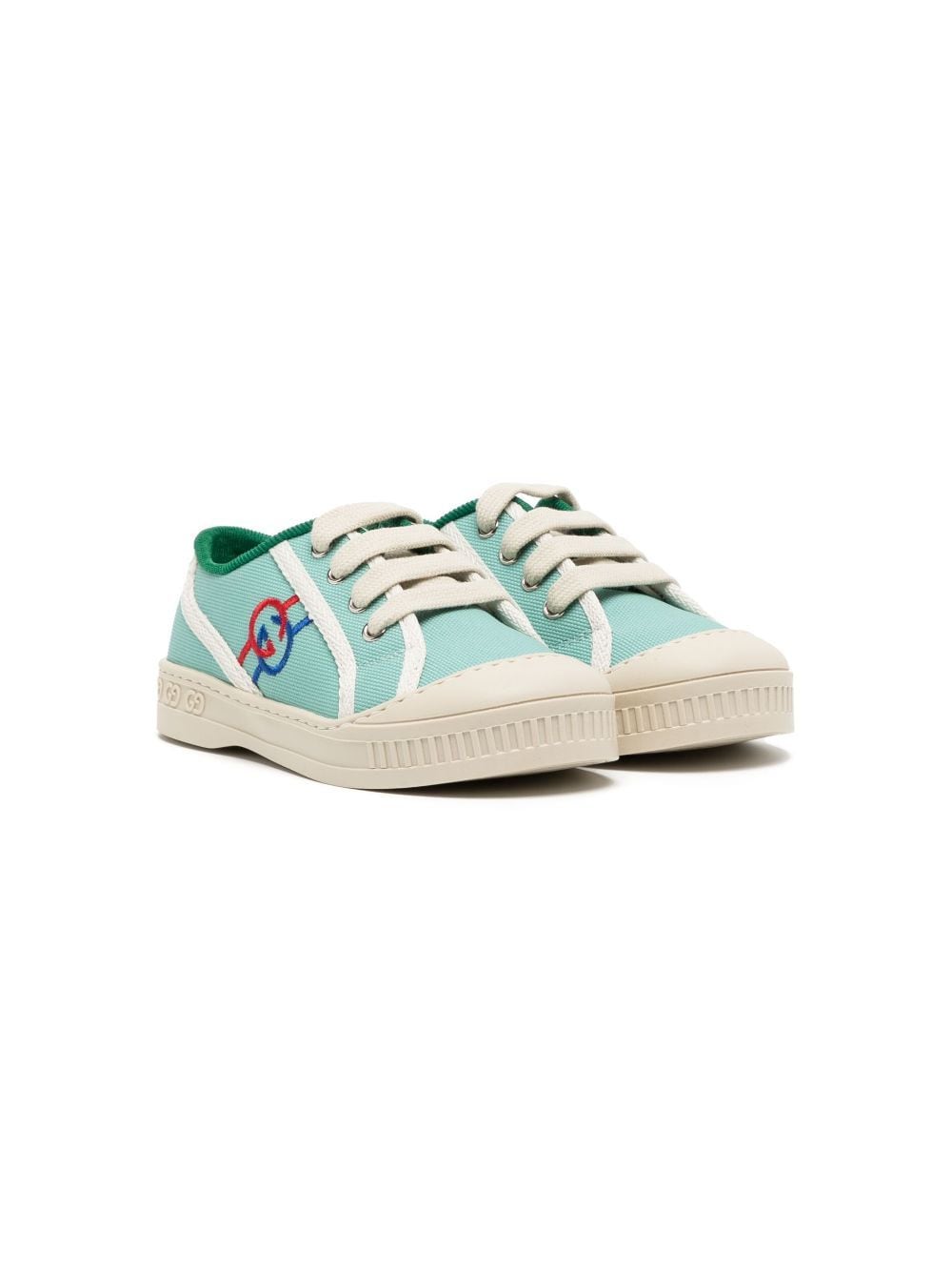 Gucci Kids 1977 Tennis Sneakers mit GG - Blau von Gucci Kids