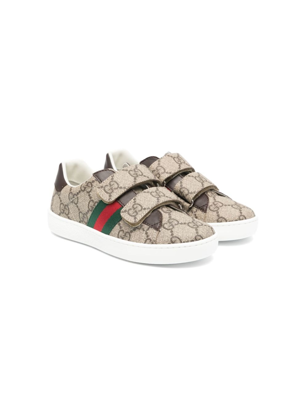 Gucci Kids Ace Sneakers aus GG Supreme - Braun von Gucci Kids