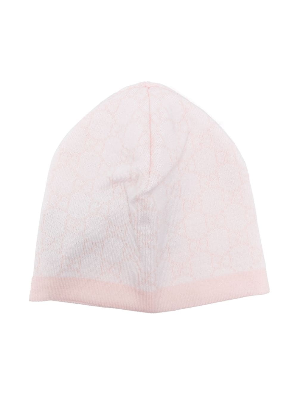 Gucci Kids Mütze mit GG-Muster - Rosa von Gucci Kids