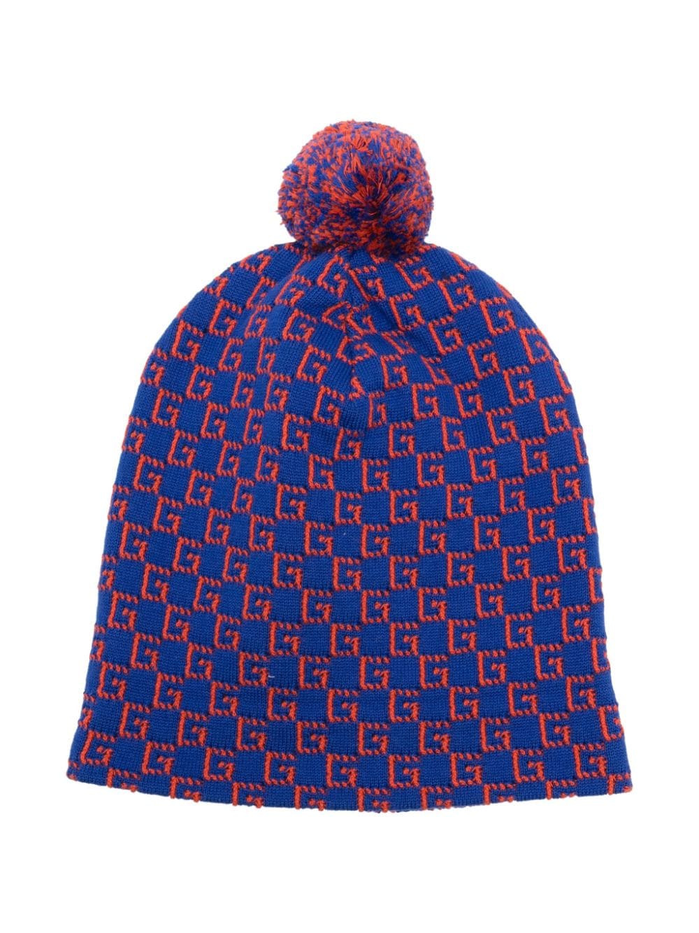 Gucci Kids Beanie mit Square G - Blau von Gucci Kids