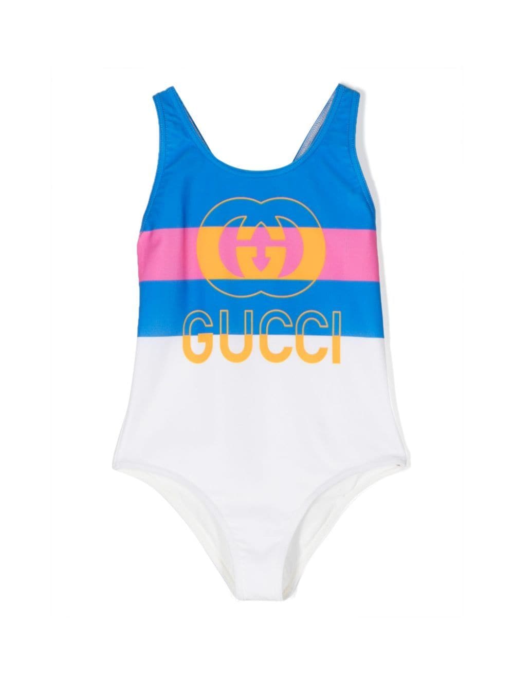 Gucci Kids Badeanzug mit Print - Weiß von Gucci Kids