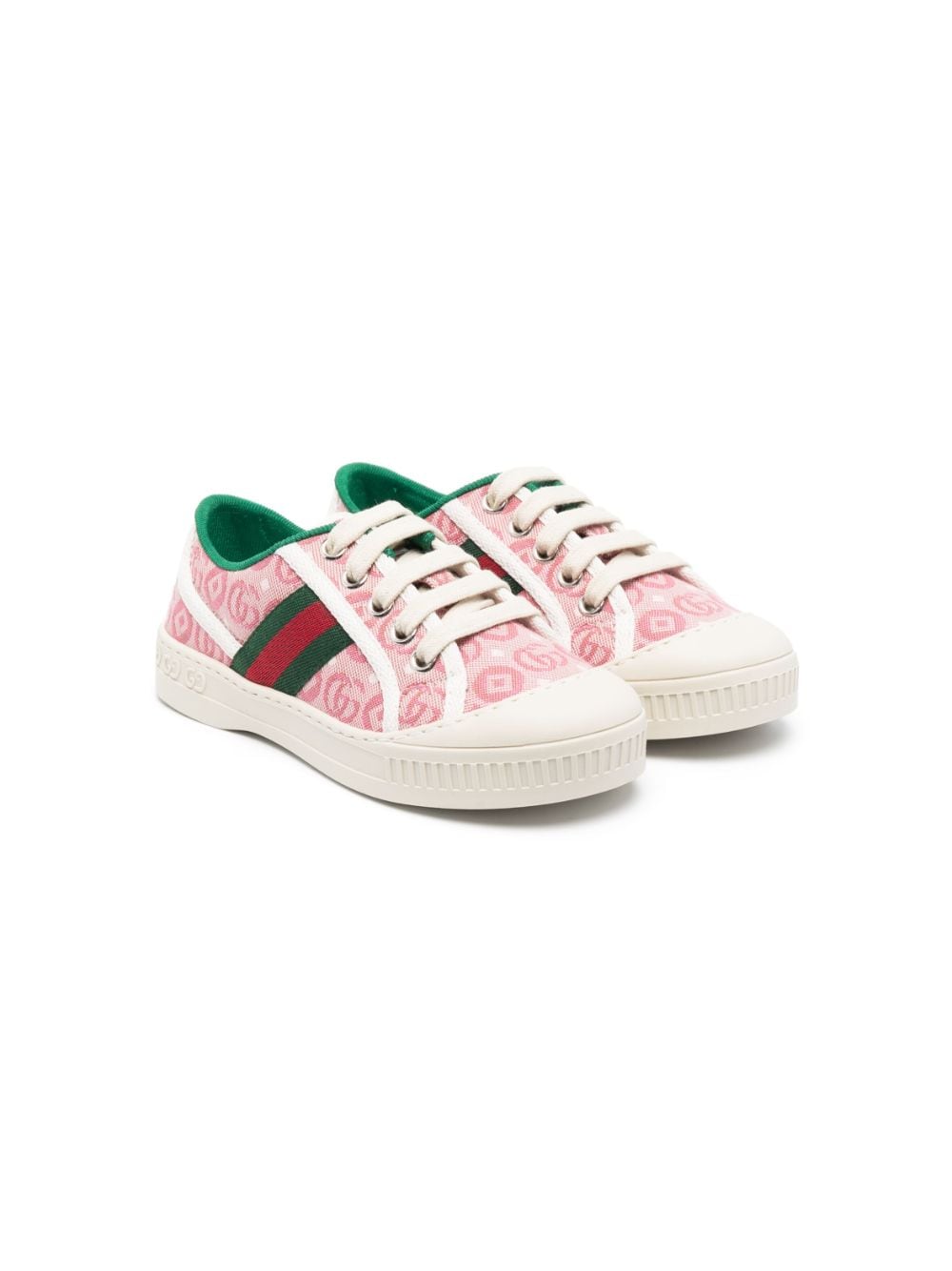 Gucci Kids Tennis 1977 Sneakers mit GG - Rosa von Gucci Kids