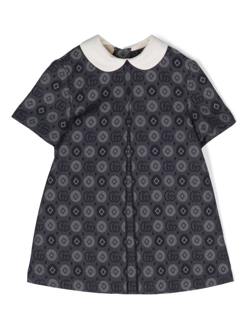 Gucci Kids GG Kleid mit geometrischem Print - Blau von Gucci Kids