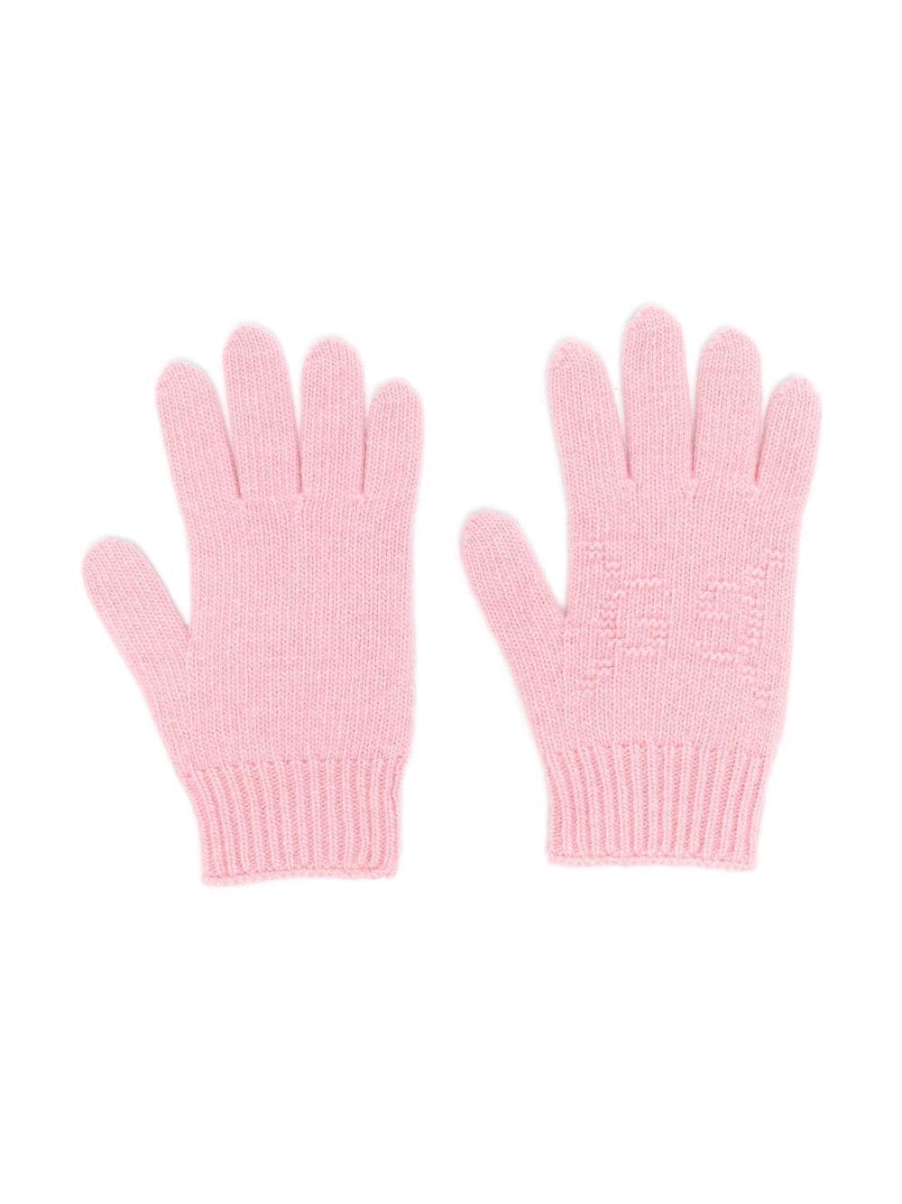 Gucci Kids Handschuhe mit GG - Rosa von Gucci Kids