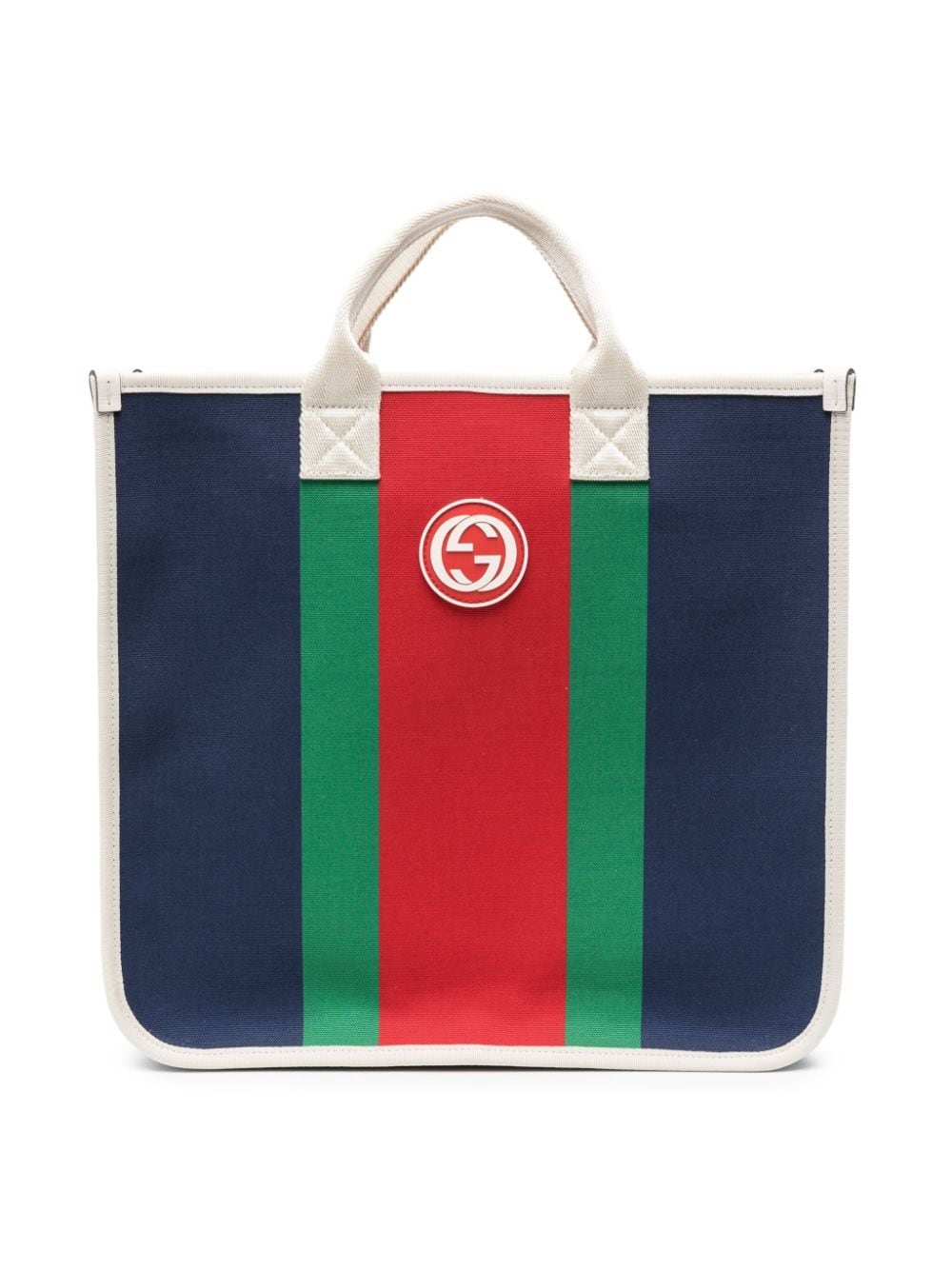 Gucci Kids Handtasche mit GG - Blau von Gucci Kids