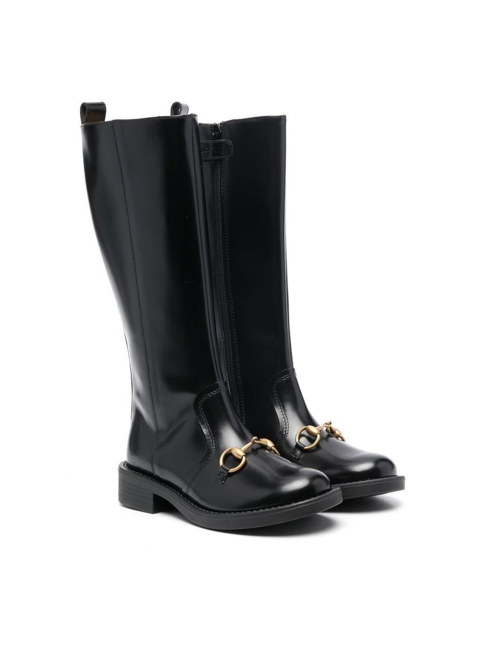 Gucci Kids Kniehohe Stiefel - Schwarz von Gucci Kids