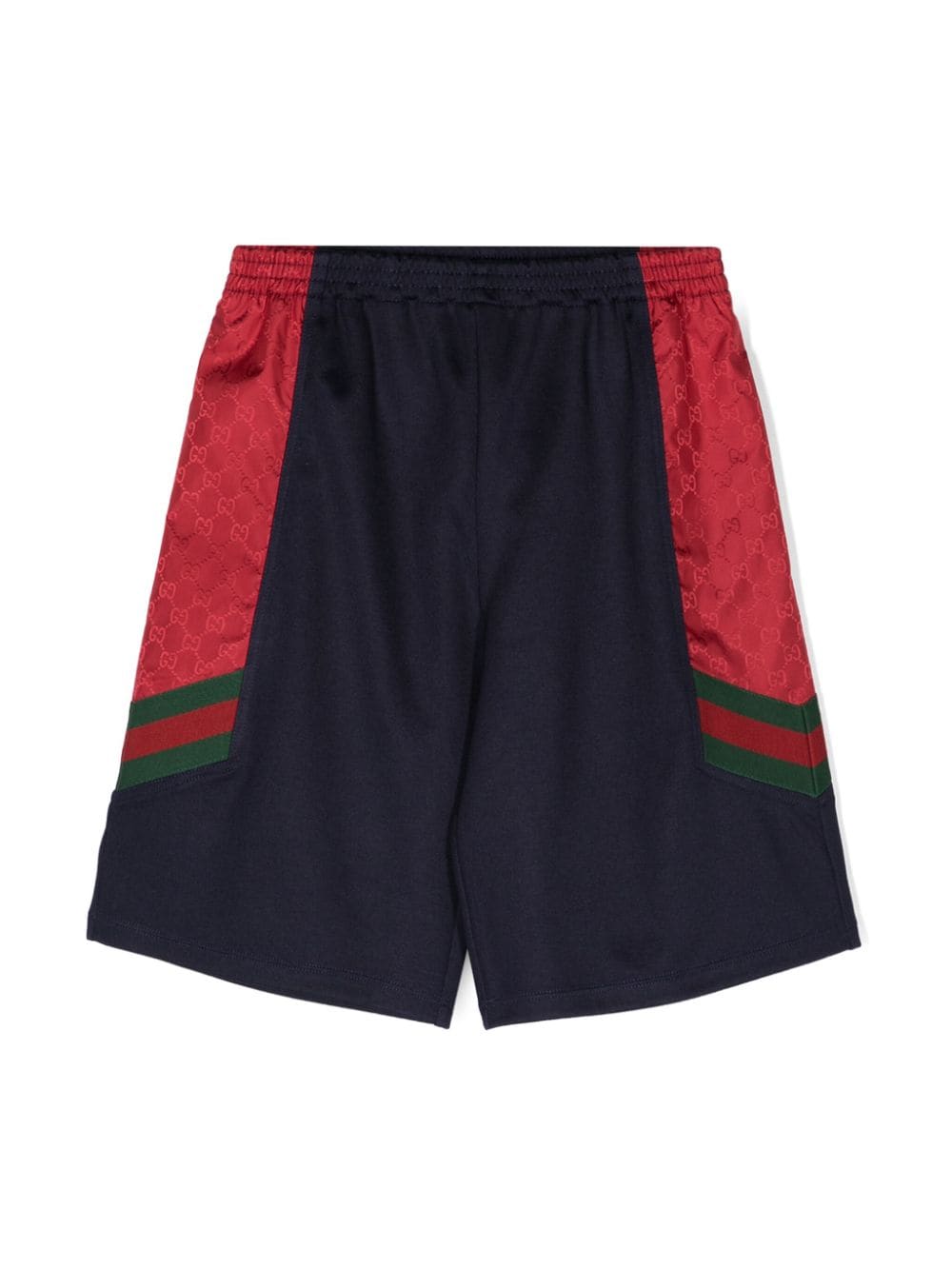 Gucci Kids Interlocking G-print track shorts - Blau von Gucci Kids