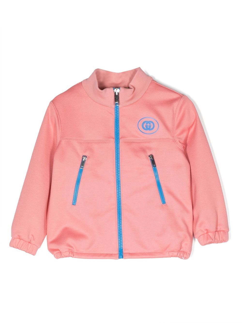 Gucci Kids Jacke mit Logo-Patch - Rosa von Gucci Kids