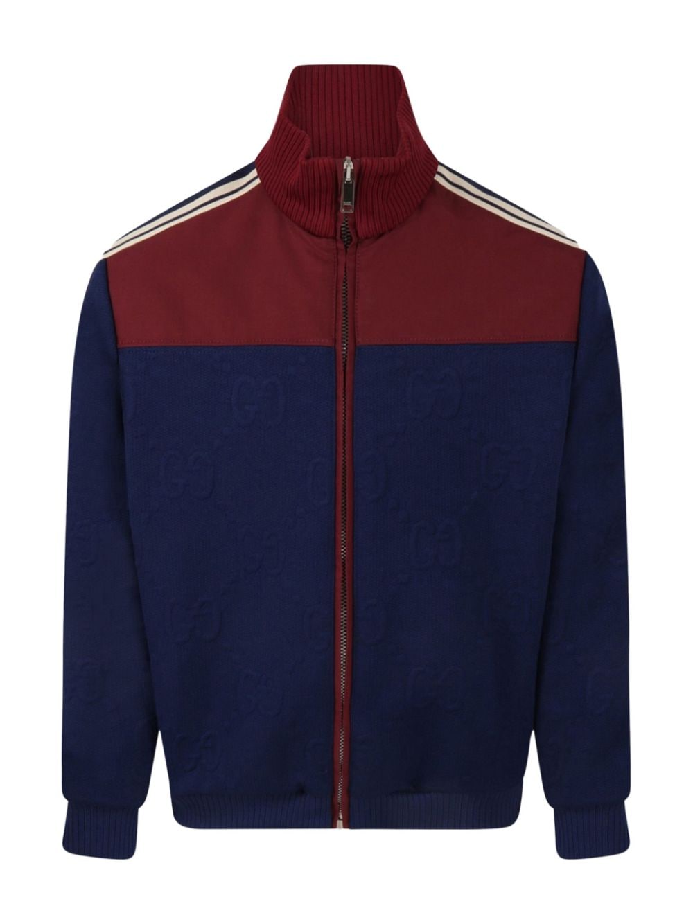 Gucci Kids Sportjacke aus GG-Jacquard - Blau von Gucci Kids