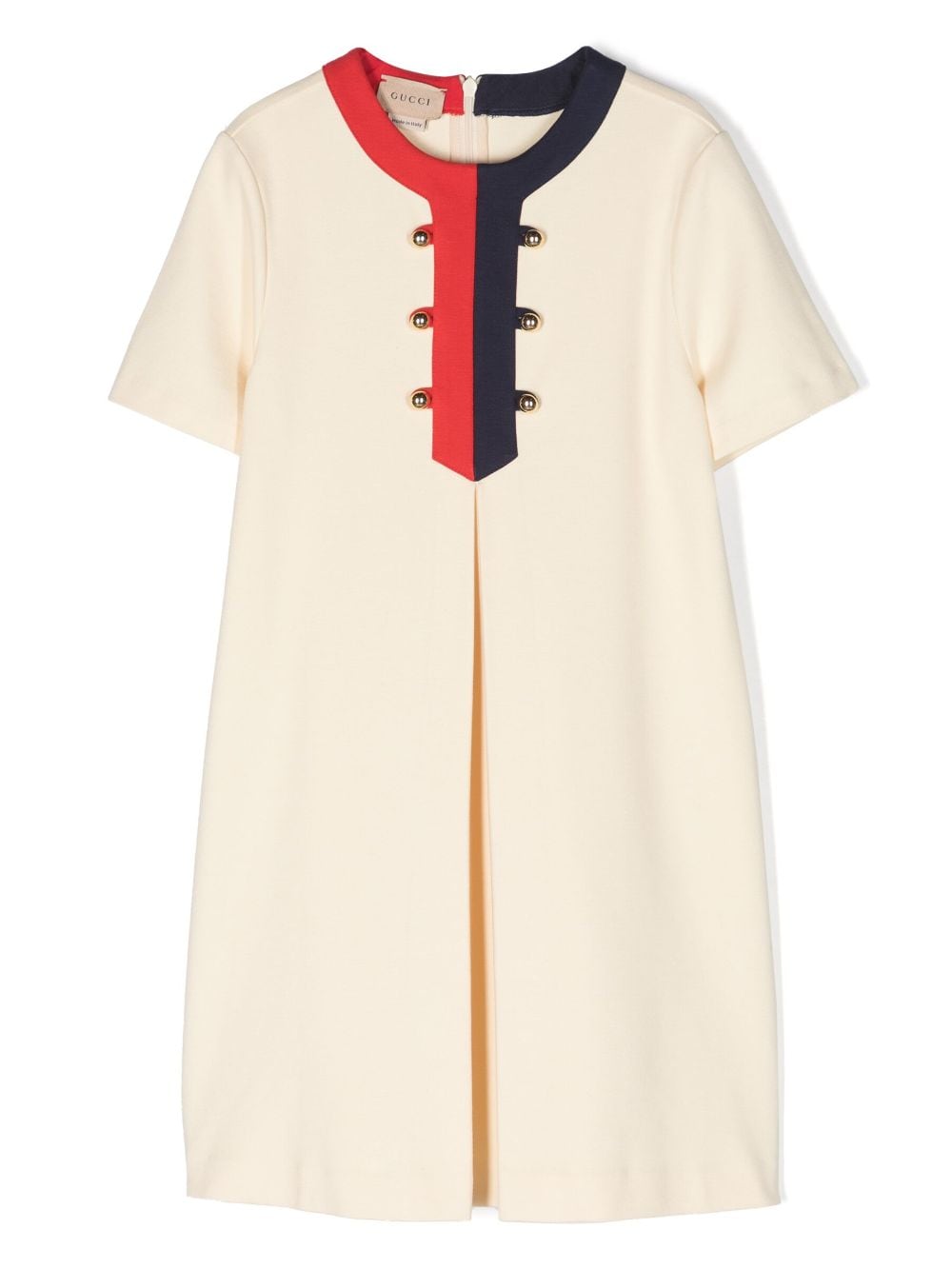 Gucci Kids Kleid mit Kellerfalten - Nude von Gucci Kids