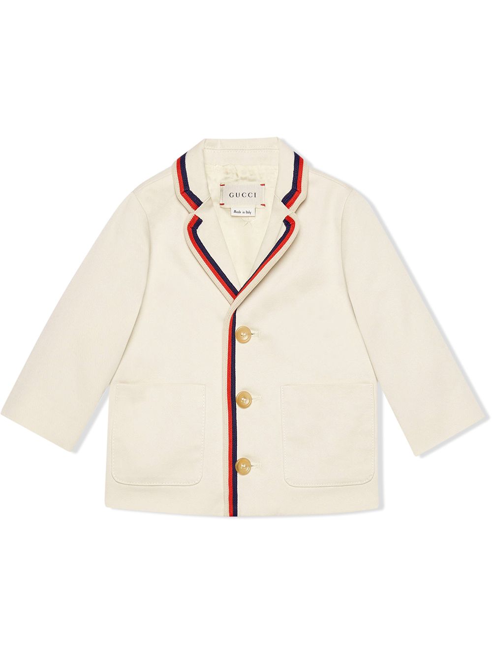 Gucci Kids Klassischer Blazer - Weiß von Gucci Kids