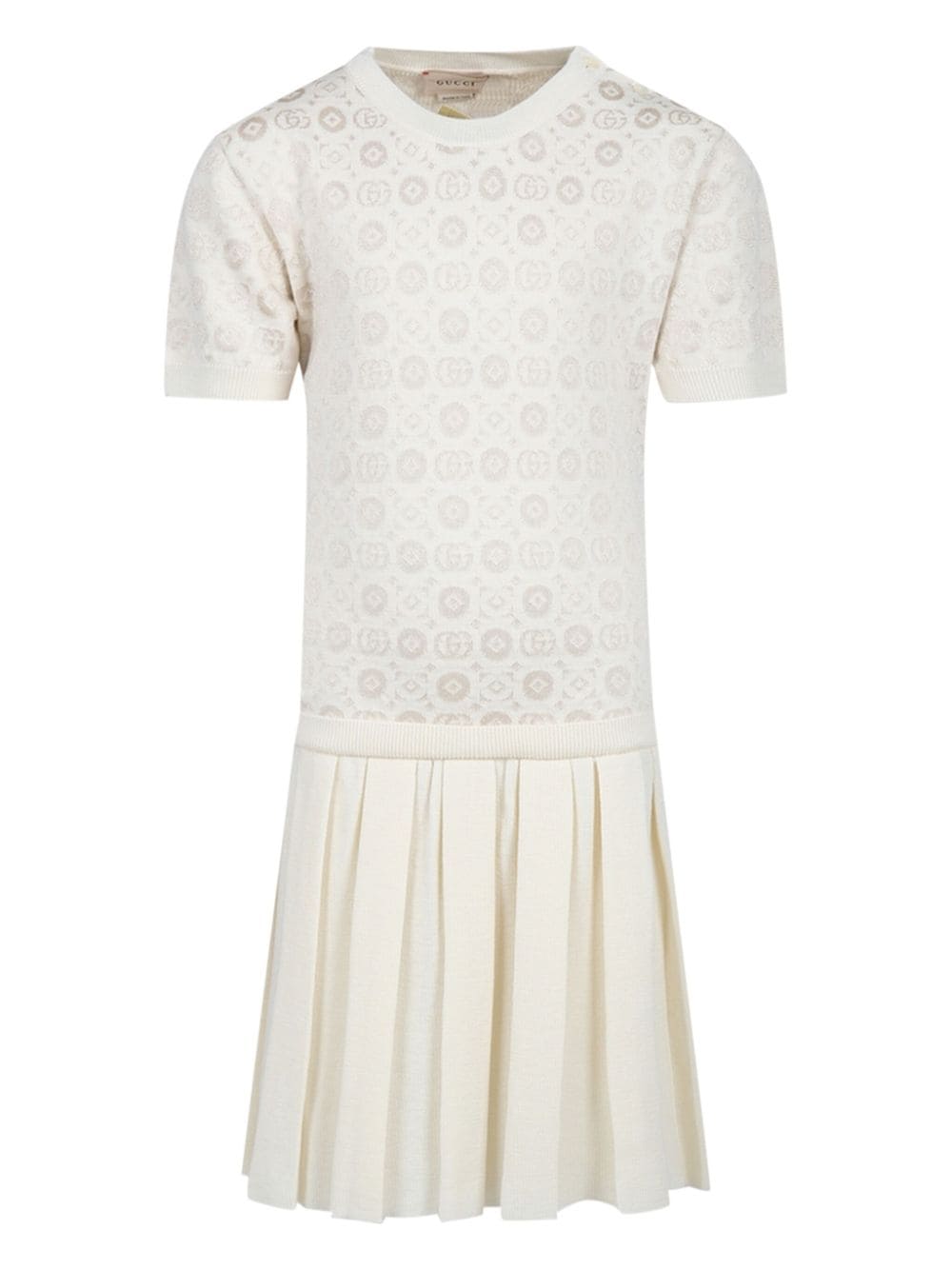 Gucci Kids Kleid mit GG - Nude von Gucci Kids