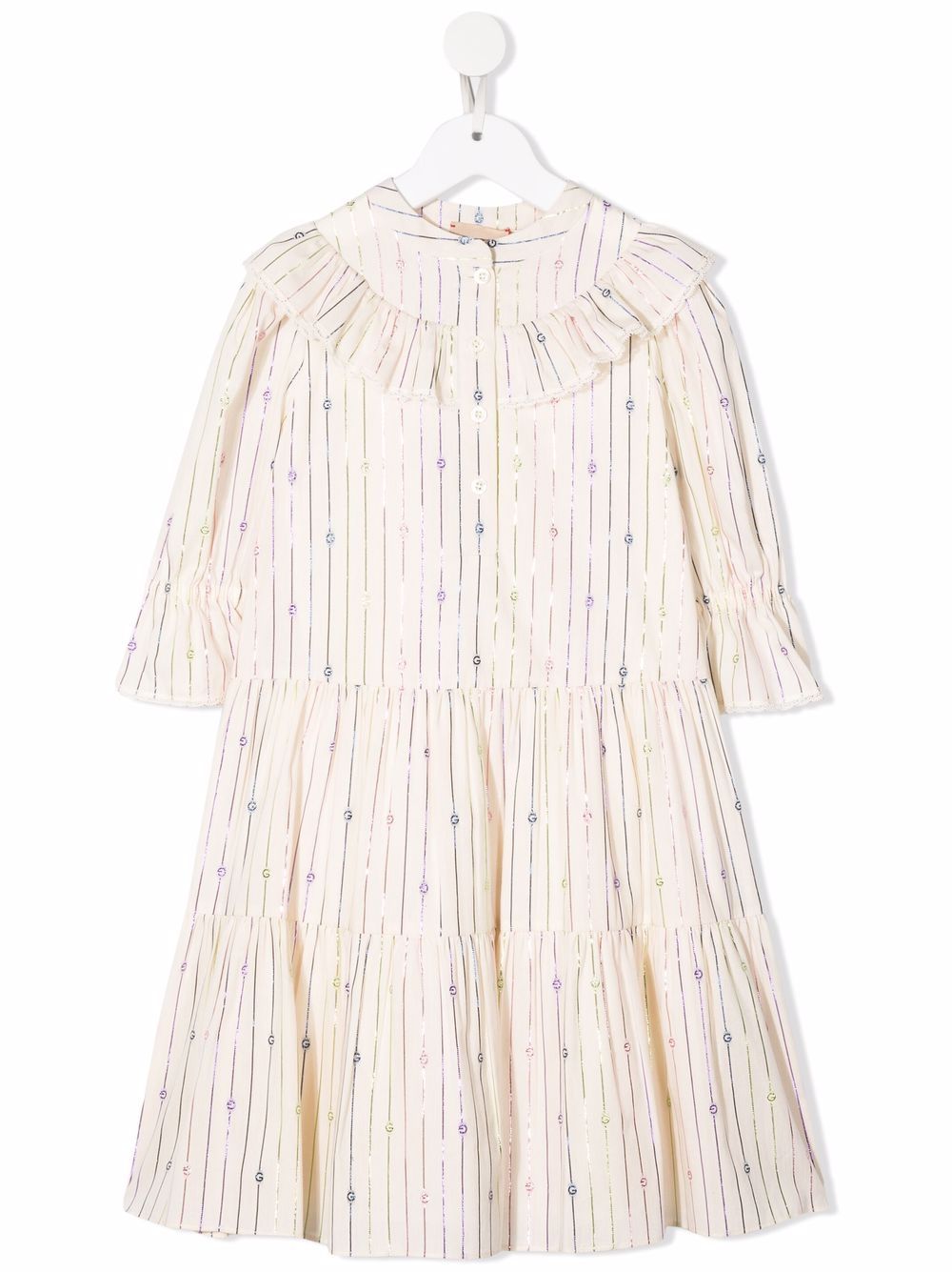 Gucci Kids Kleid mit Rüschen - Nude von Gucci Kids