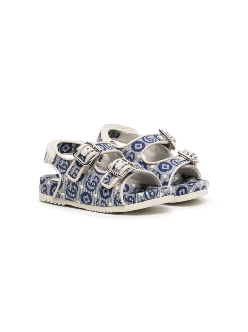 Gucci Kids Sandalen mit GG - Blau von Gucci Kids