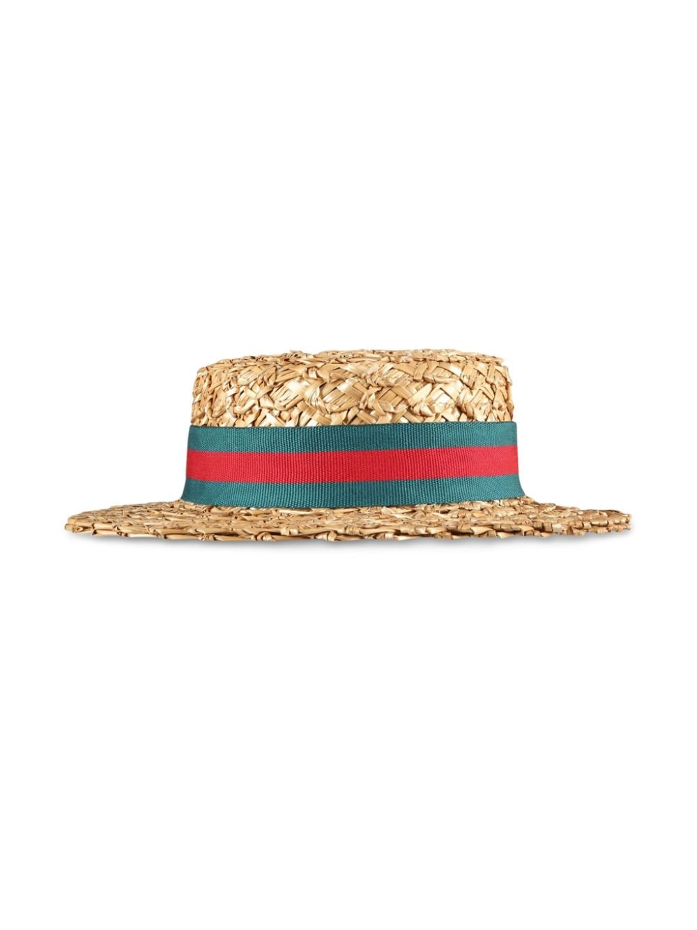 Gucci Kids Strohhut mit Logo-Band - Braun von Gucci Kids