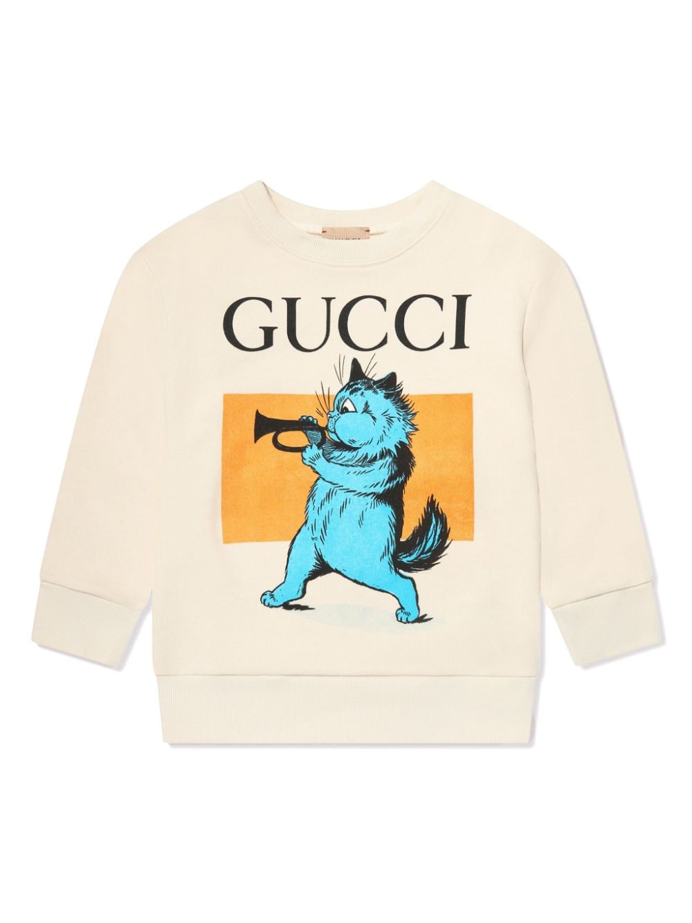 Gucci Kids Sweatshirt aus Baumwolle - Nude von Gucci Kids