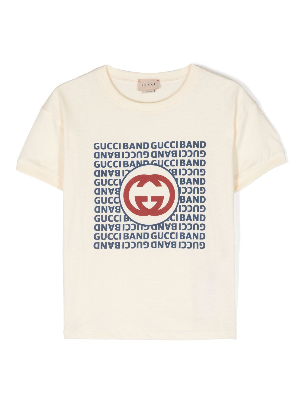 Gucci Kids T-Shirt mit GG-Print - Nude von Gucci Kids